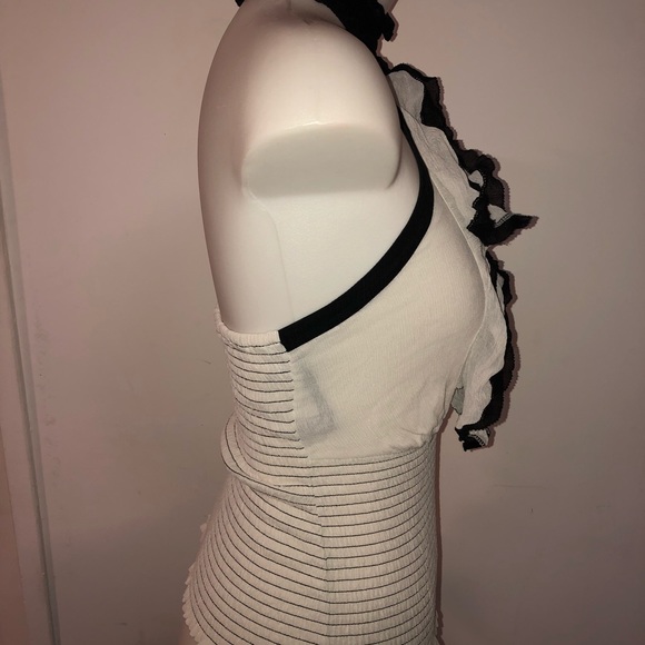 Bebe Silk Halter Top S - Picture 2 of 5